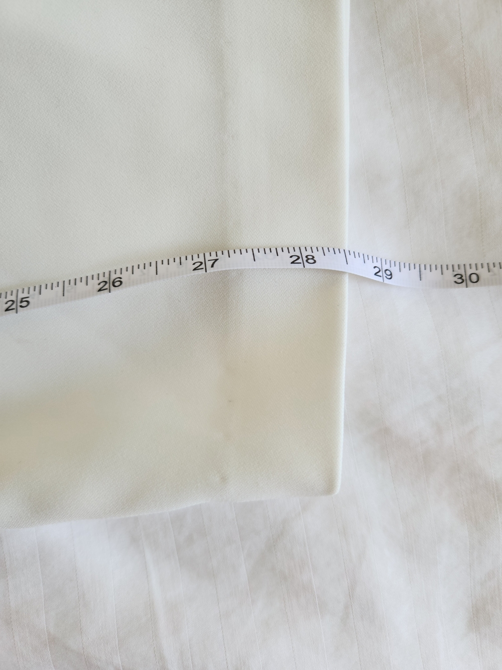 Sally LaPointe Ivory Tailored Trousers - Picture 10 of 10